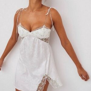 For Love And Lemons White Chemise